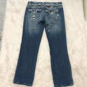 Miss Me Camo Accent Size 30” Waist Jeans